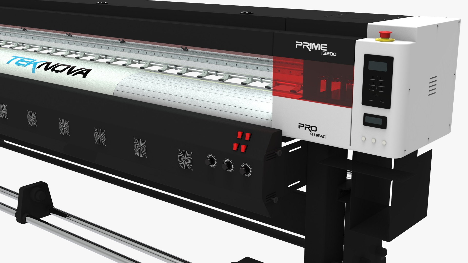 Detalhe do painel de controle
