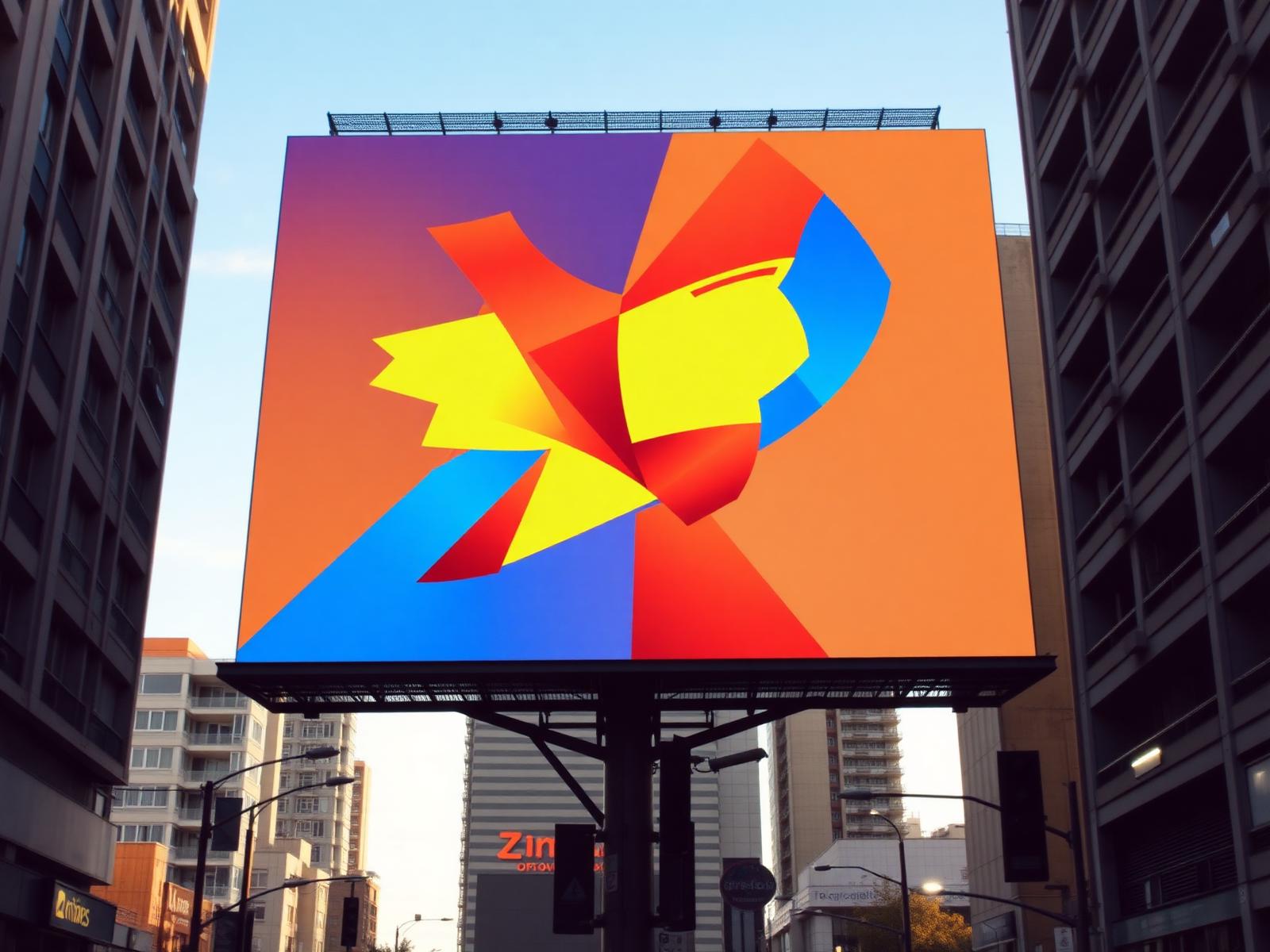 Impressão de outdoor em grande formato na lona de 3,20m